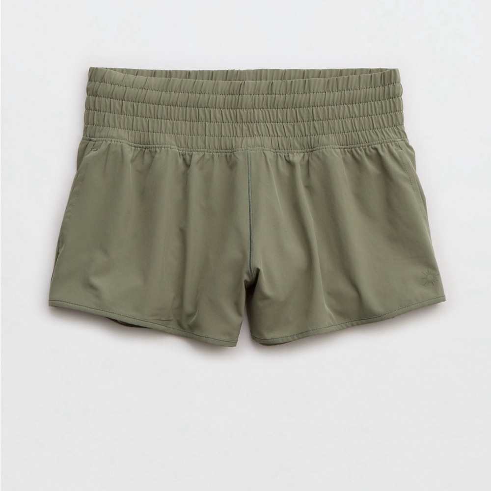 OFFLINE by Aerie Hot Stuff Short Olive Fun - Picture 8 of 10